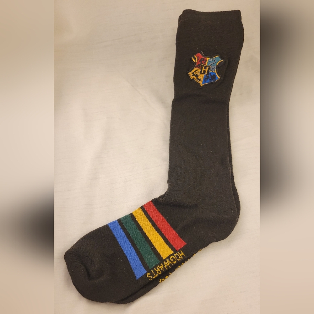 Harry Potter Hogwarts crest knee high socks